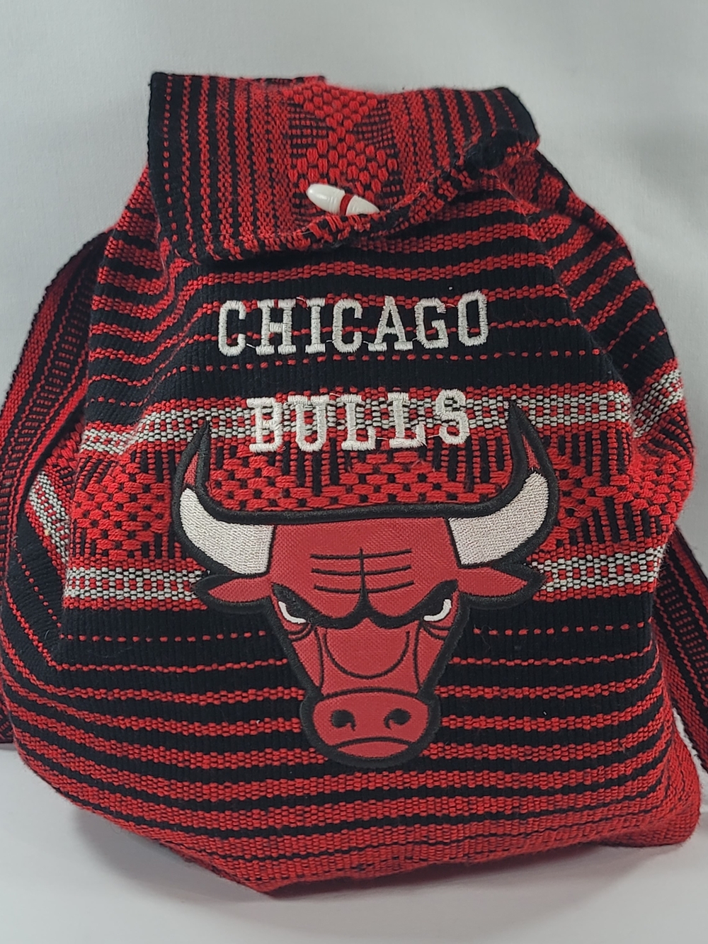 Chicago Bulls Triple Woven Drawstring Backpack
